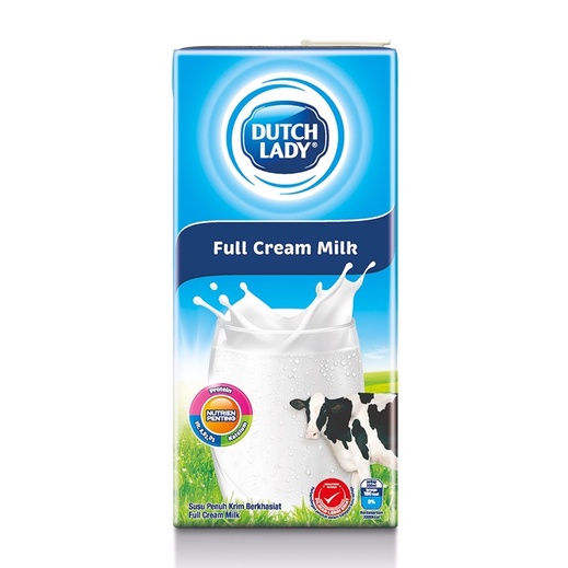 Susu Penuh Krim Dutch Lady Full Cream 200ml
