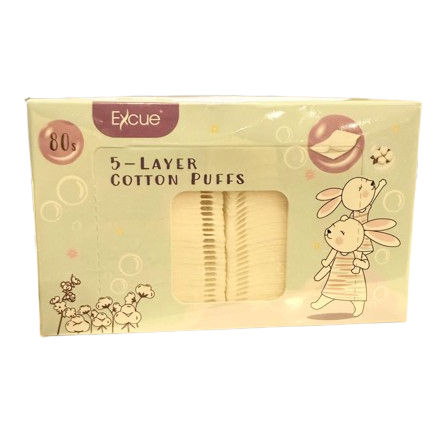 Excue 5 Layer Cotton Puffs 80's