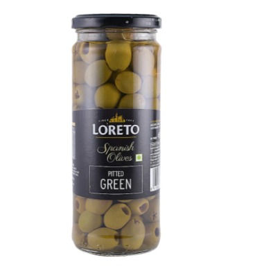 Loreto Spanish Olives Whole Green 150g