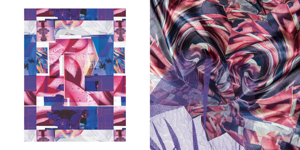 Textile Print Collection by Ria Lehner Graphic Print Design