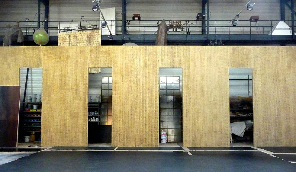 Mur tapissé