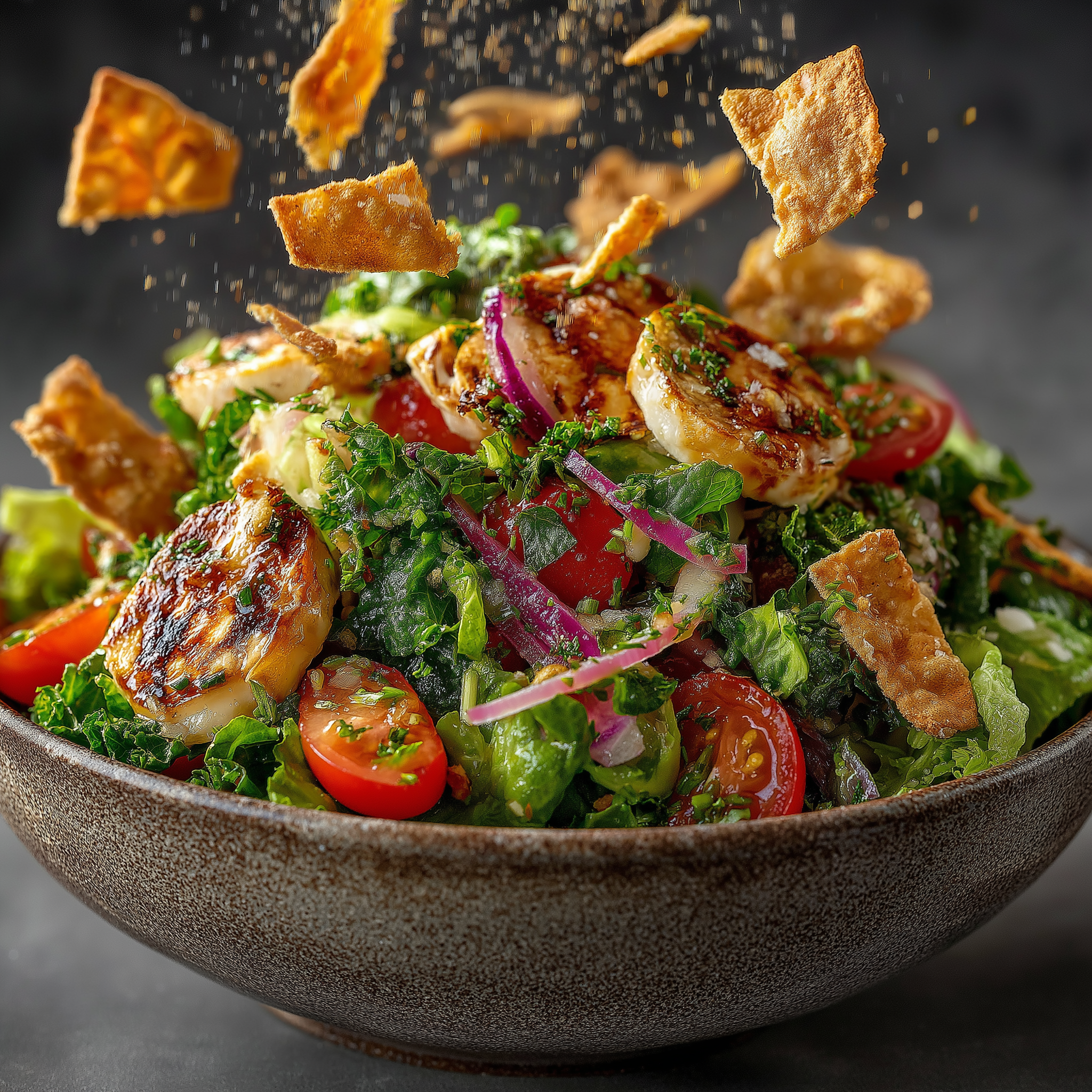 Arranged Food and Objects