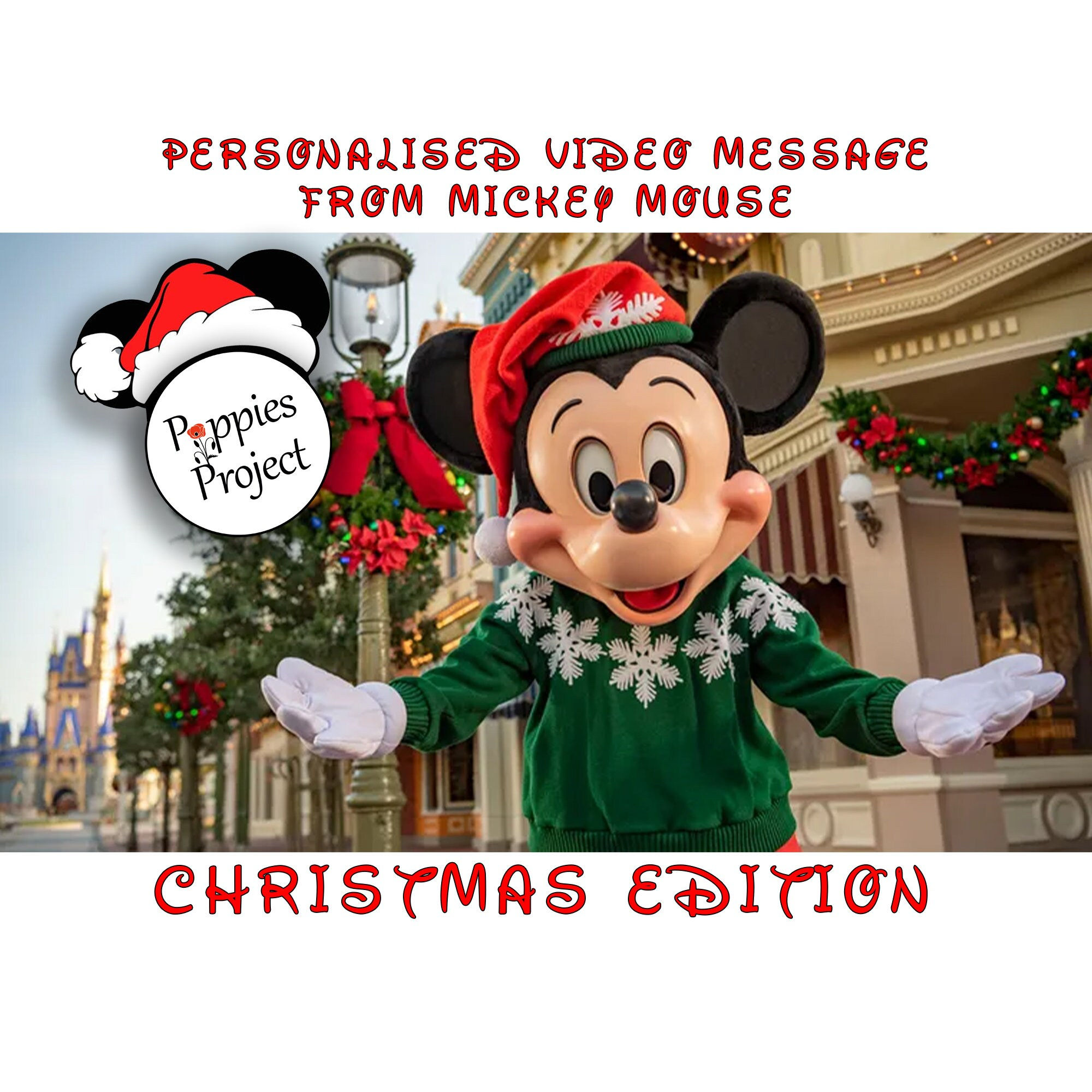 Christmas Edition - Personalised Video Message from Mickey Mouse