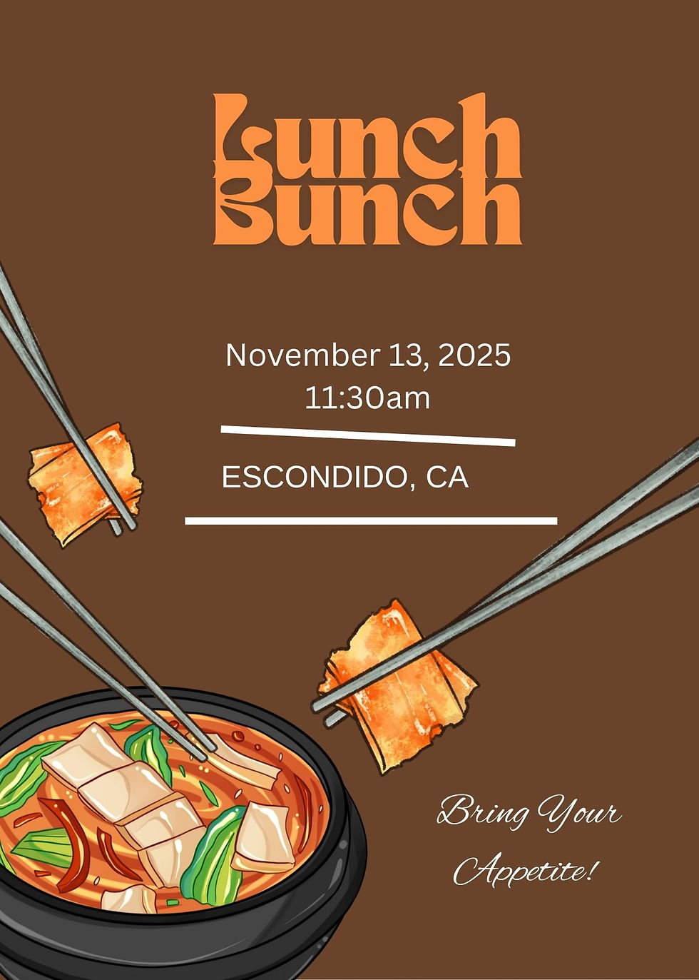 November Lunch Bunch