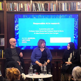 Session recording: Responsible AI in Research (NCRM Annual Lecture, October 2025)