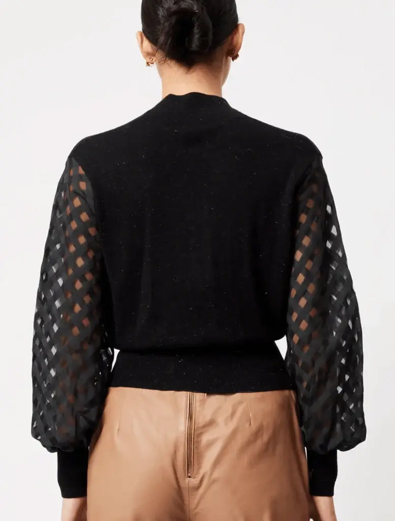 Thumbnail: OnceWas  - Lyra Cotton Silk Knit Jumper