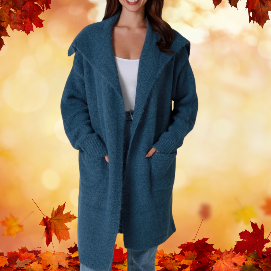 Thumbnail: Charlotte - Chunky knit coatigan