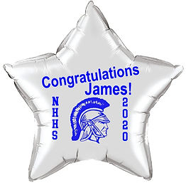 Custom North Hardin Graduation Balloon