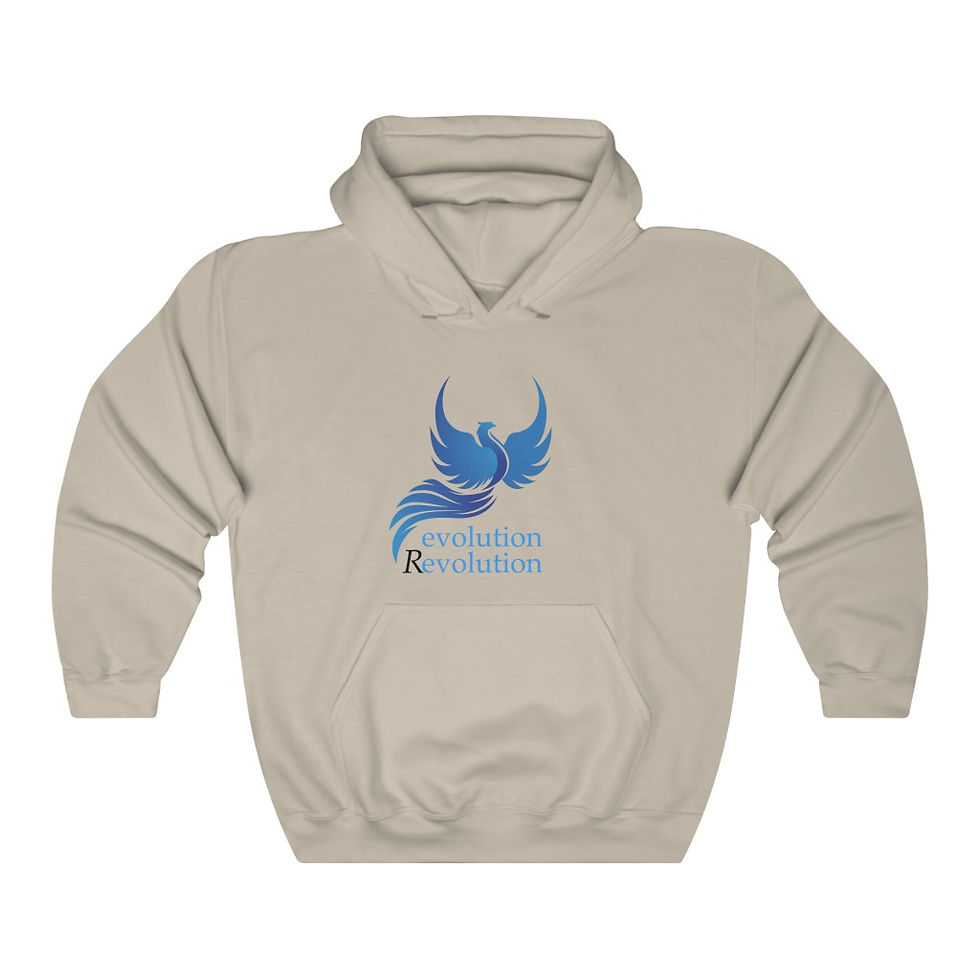 Thumbnail: Evolution Revolution Unisex Heavy Blend™ Hooded Sweatshirt