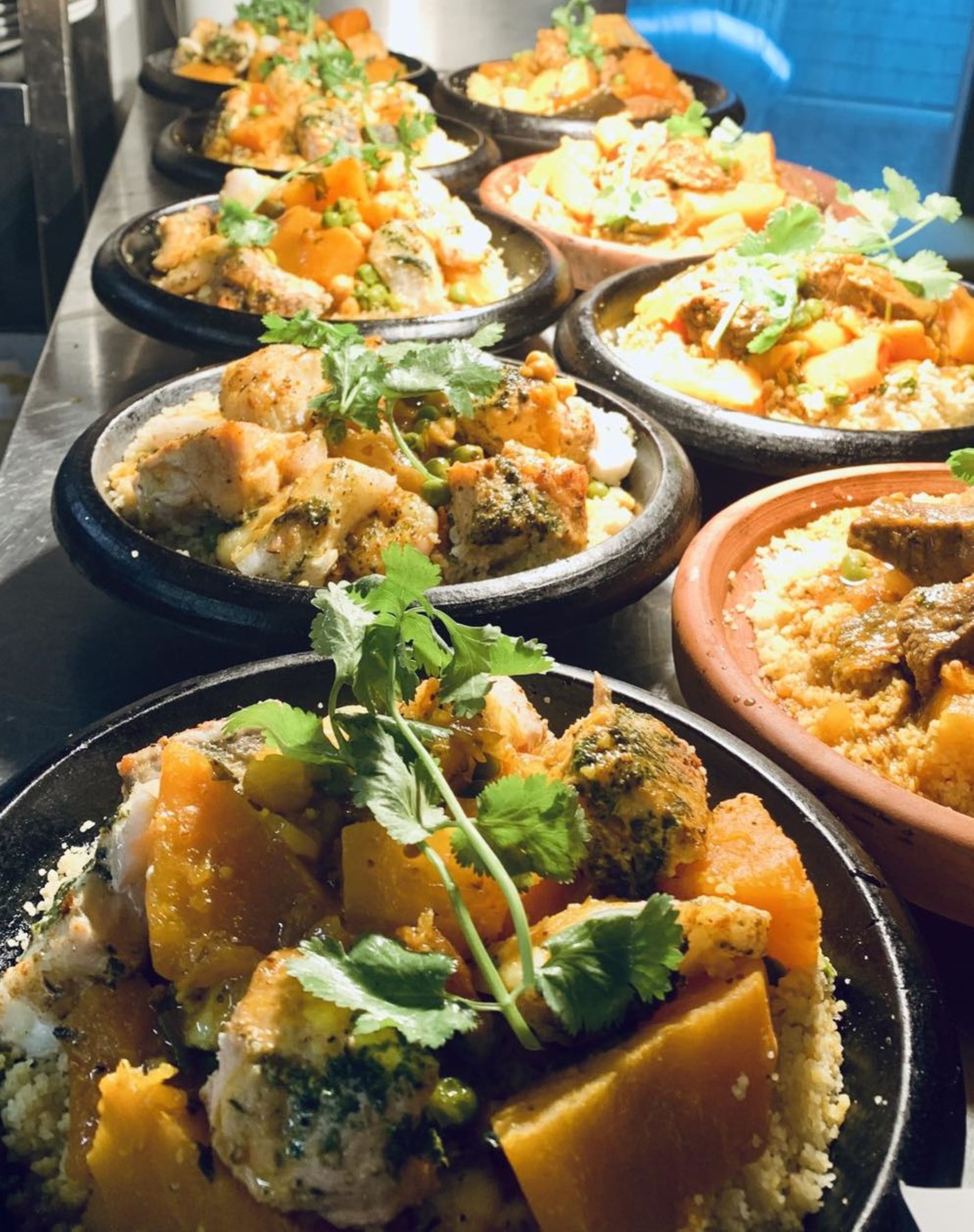 Arranged Food and Objects