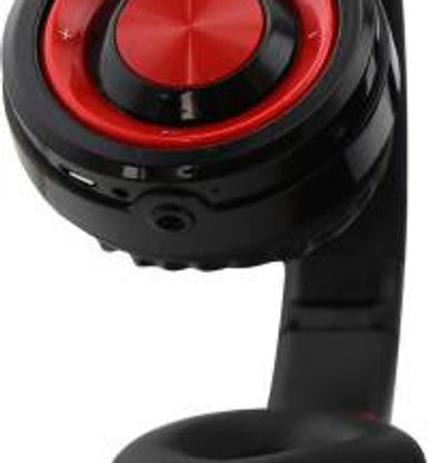 Thumbnail: RD BH 202 Wireless Headphone Black Red Edition Bluetooth Headphone