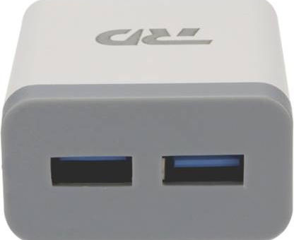 Thumbnail: RD AC 140 3.4 A Multiport Mobile Charger With Detachable Cable White