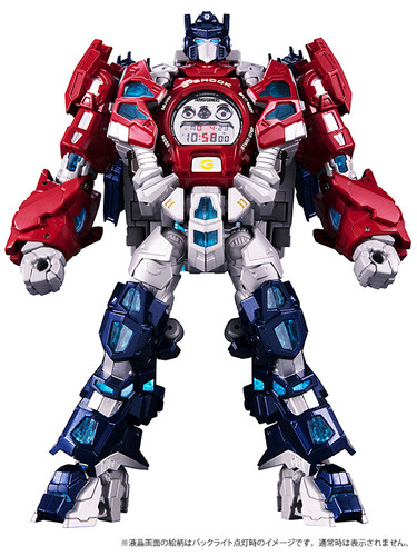 Casio DW-6900TF-SET G-SHOCK × TRANSFORMERS MASTER OPTIMUS PRIME