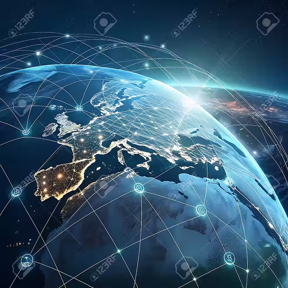 250841738-north-america-on-planet-earth-with-network-representing-international-communicat