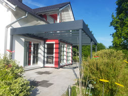Terrassendach kubisch