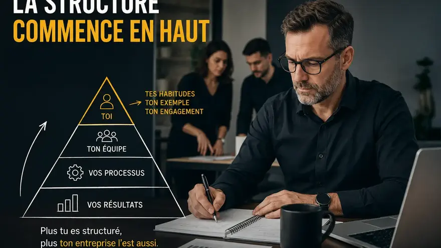 Structurer ton entreprise commence par te structurer toi-même