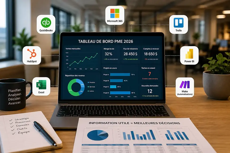 Les outils numériques incontournables pour les PME en 2026