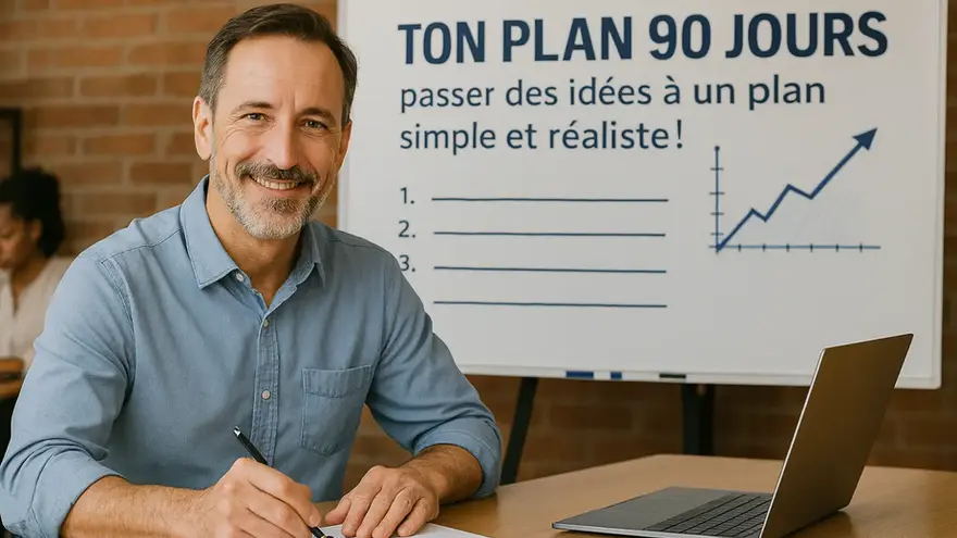 Ton plan 90 jours: passer des idées à un plan simple et réaliste!