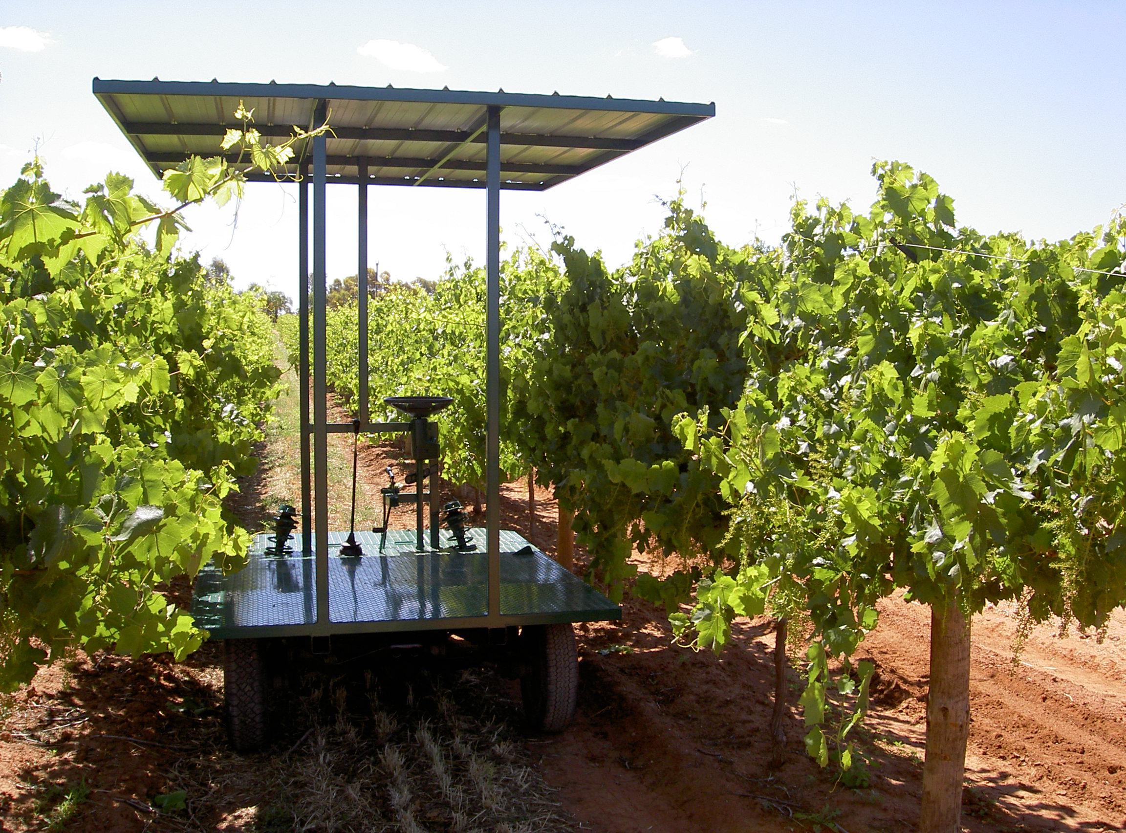 Vineyard trellis manufacturing