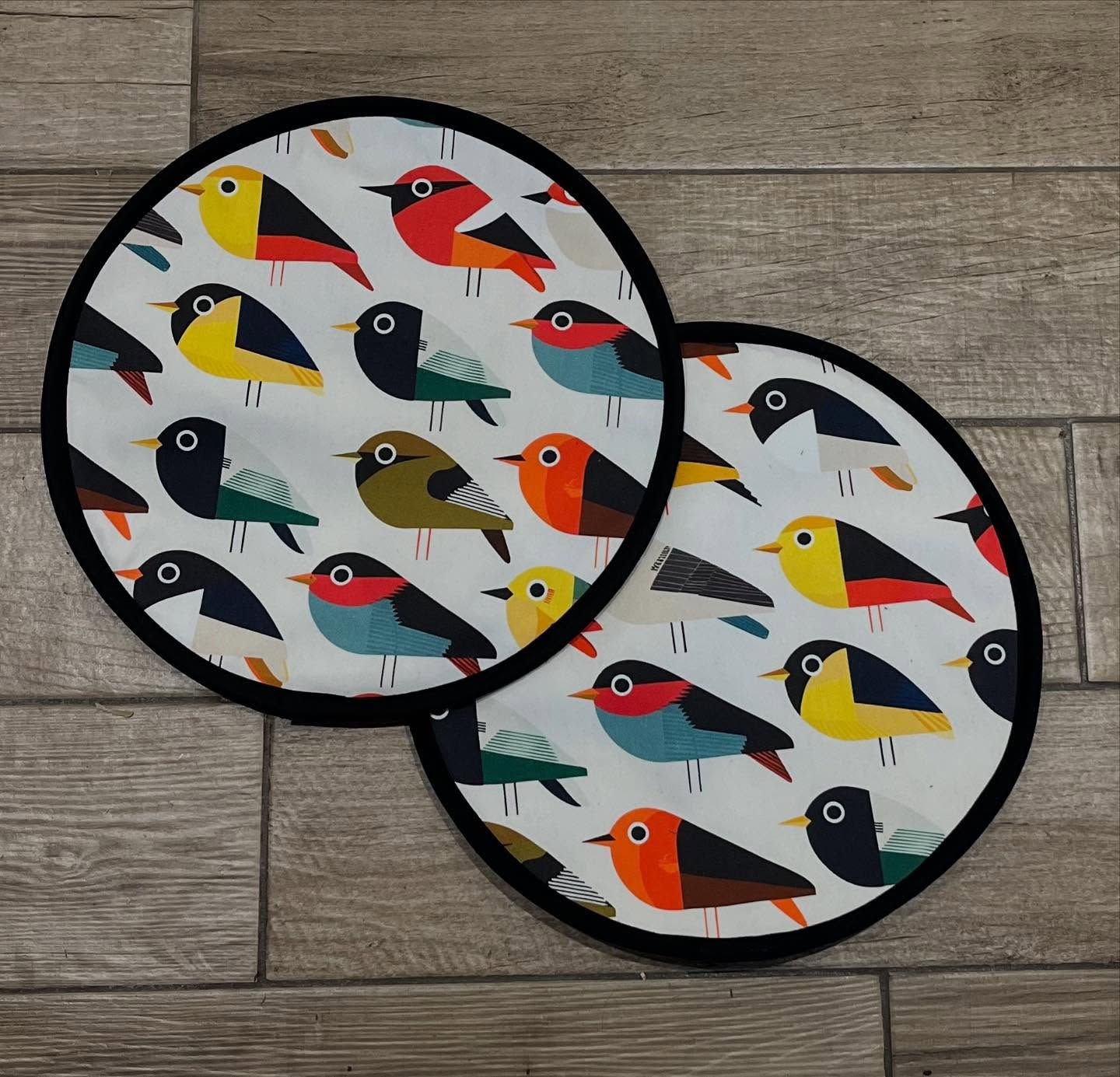 Retro Birds Aga Hob covers