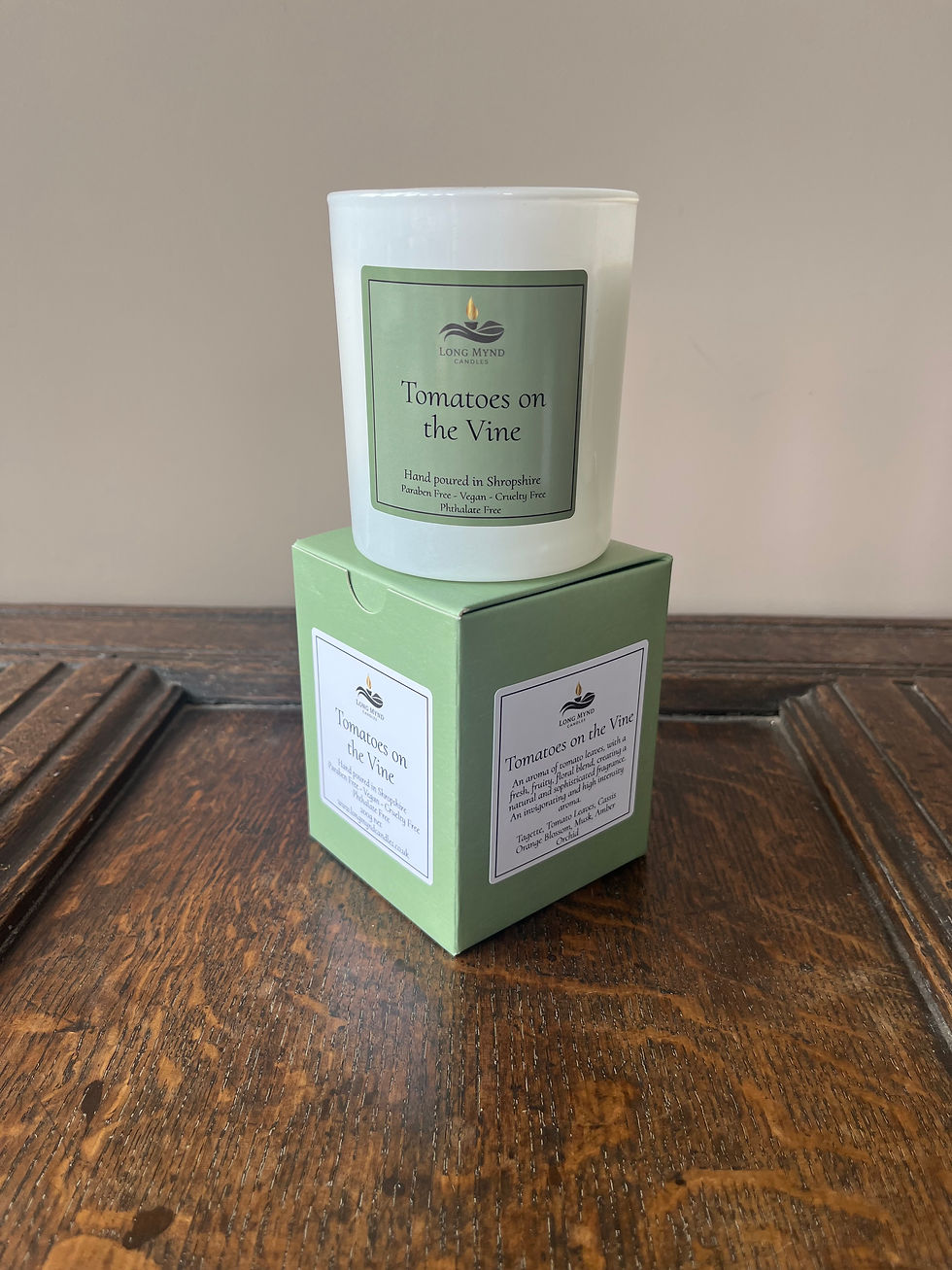 Thumbnail: Long Mynd Candles - Tomatoes on the Vine