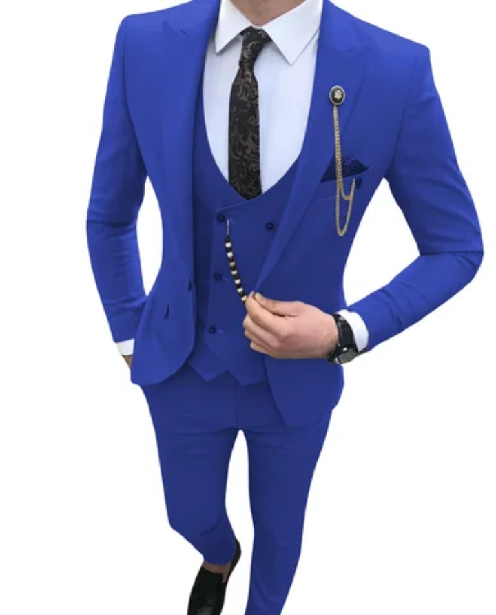 Costume de luxe 3 pièces pour homme