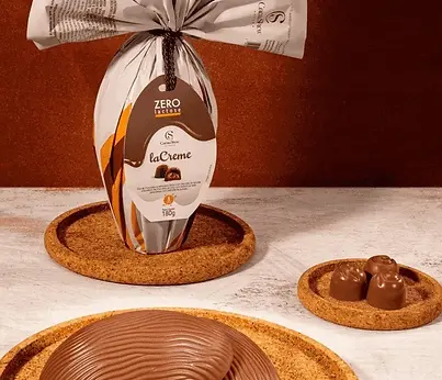 Ovo De Páscoa Lacreme Zero Lactose 180g Cacau Show - AlfaLub.webp