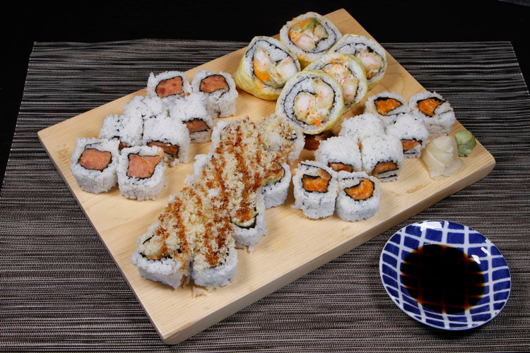 Arranged Food and Objects