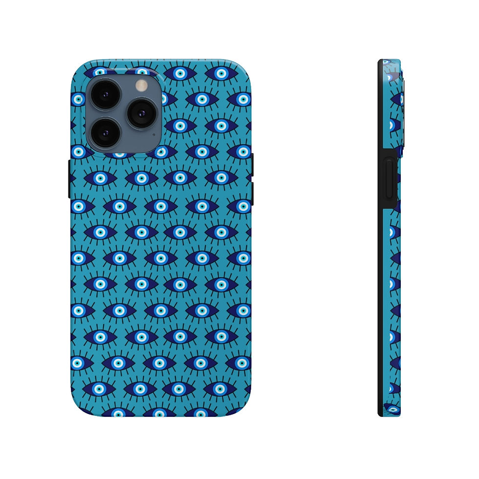 Thumbnail: Blue EYE SEE YOU Tough Phone Case, Case-Mate