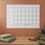 Thumbnail: Big Calendar White Board wording in black and tracker in pink , white