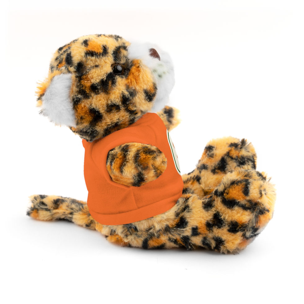 Thumbnail: NatureTalks Stuffie with Orange Logo Tee (Mud Kitchen Charity Plush)