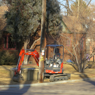 Yimby Denver: 5G Towers and boxes put in throughout Denver neighborhoods, damaging property with tractors and trucks