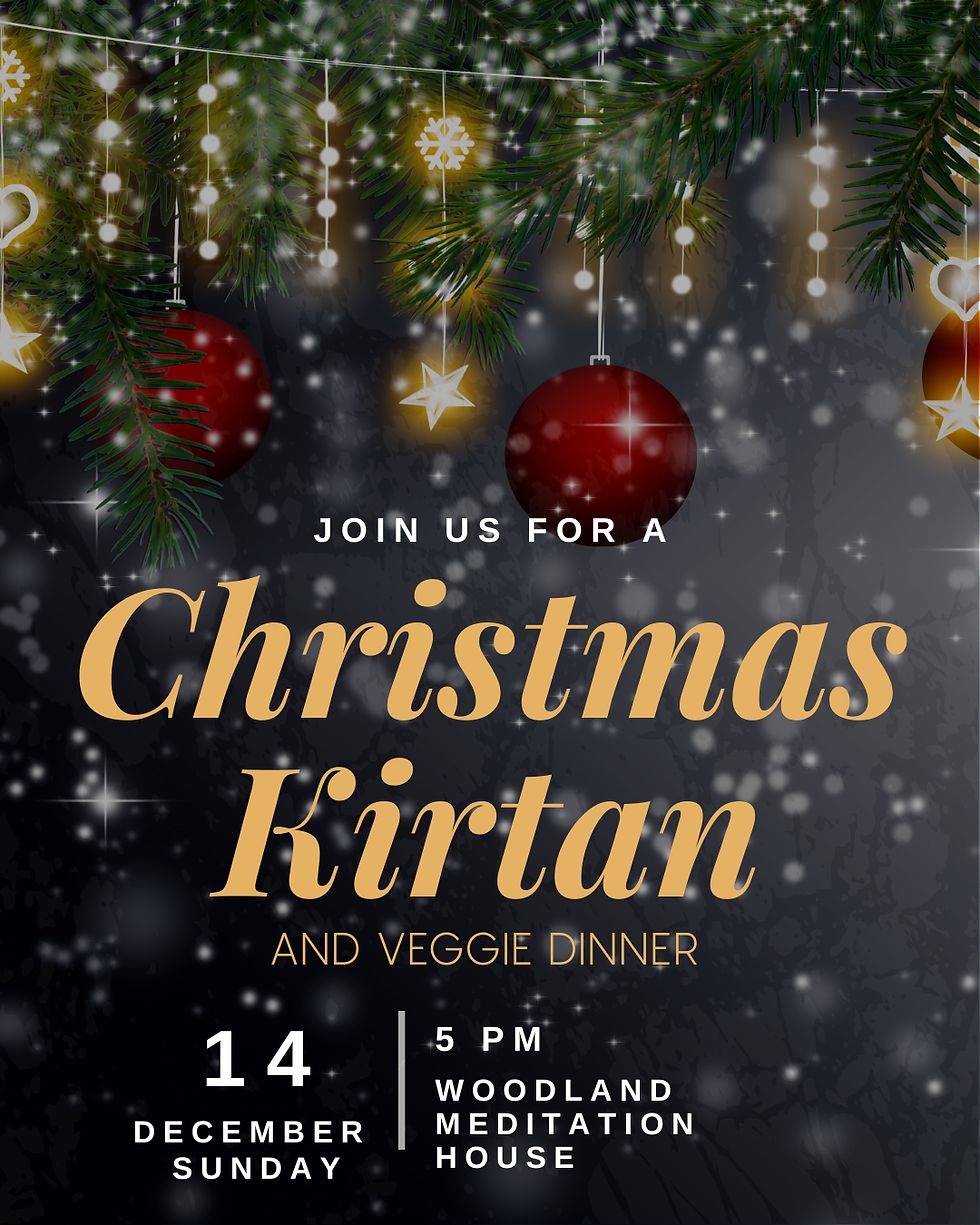 Christmas Kirtan & veggie dinner