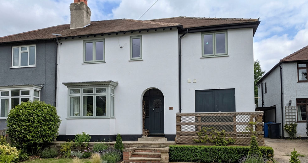 Silicone render in matlock