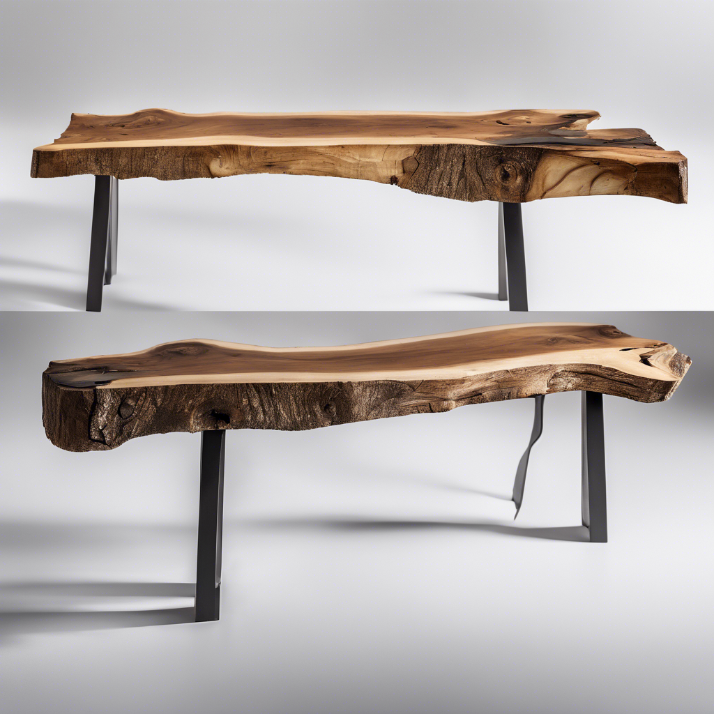 Live Edge Console Table