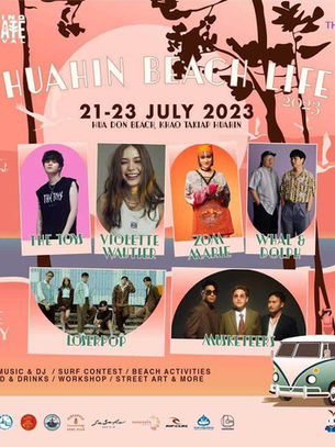 Hua Hin Beach Life 2023: A Weekend of Music, Fun, and Sun!