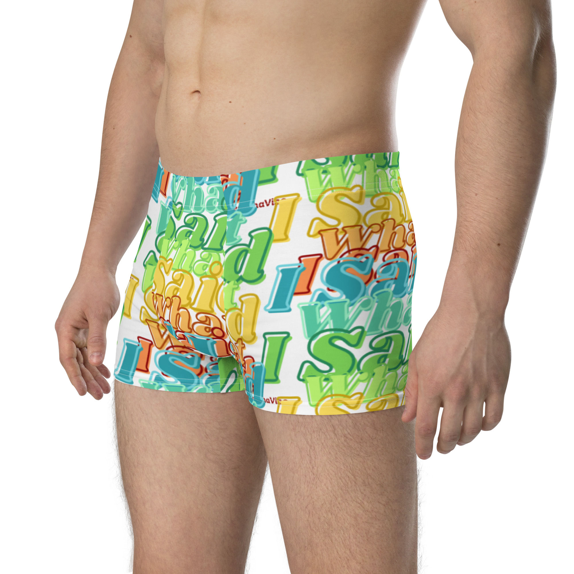 STAMPED SPRING "ISWIS" Boxer Briefs
