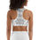 Thumbnail: STAMPED GREY "ISWIS" Sports Bra