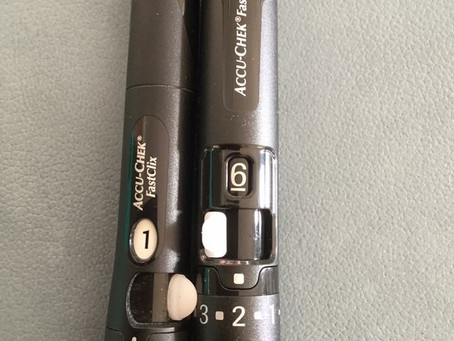 Accu-chek s nye finger prikker
