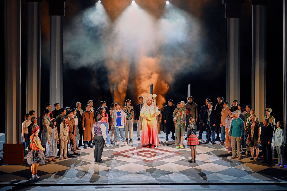 "Magic Flute" on stage