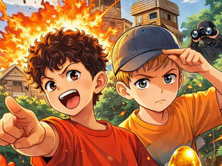 Miguel e Lorenzo e o universo HQ cheio de aventura