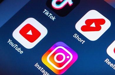 YouTube・TikTok・Instagramリール等