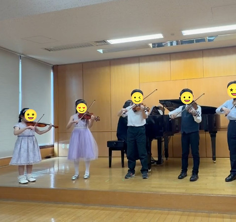 バイオリンの発表会
