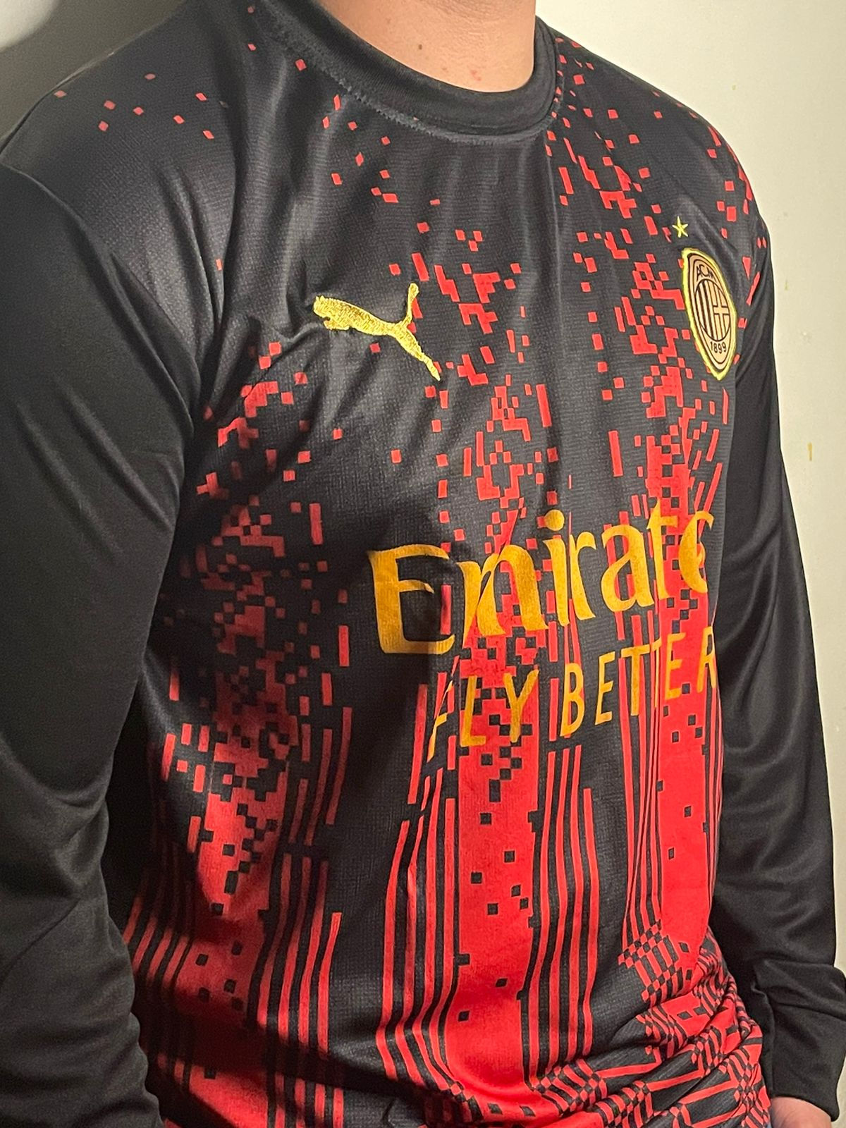 Camiseta Manga Longa Milan