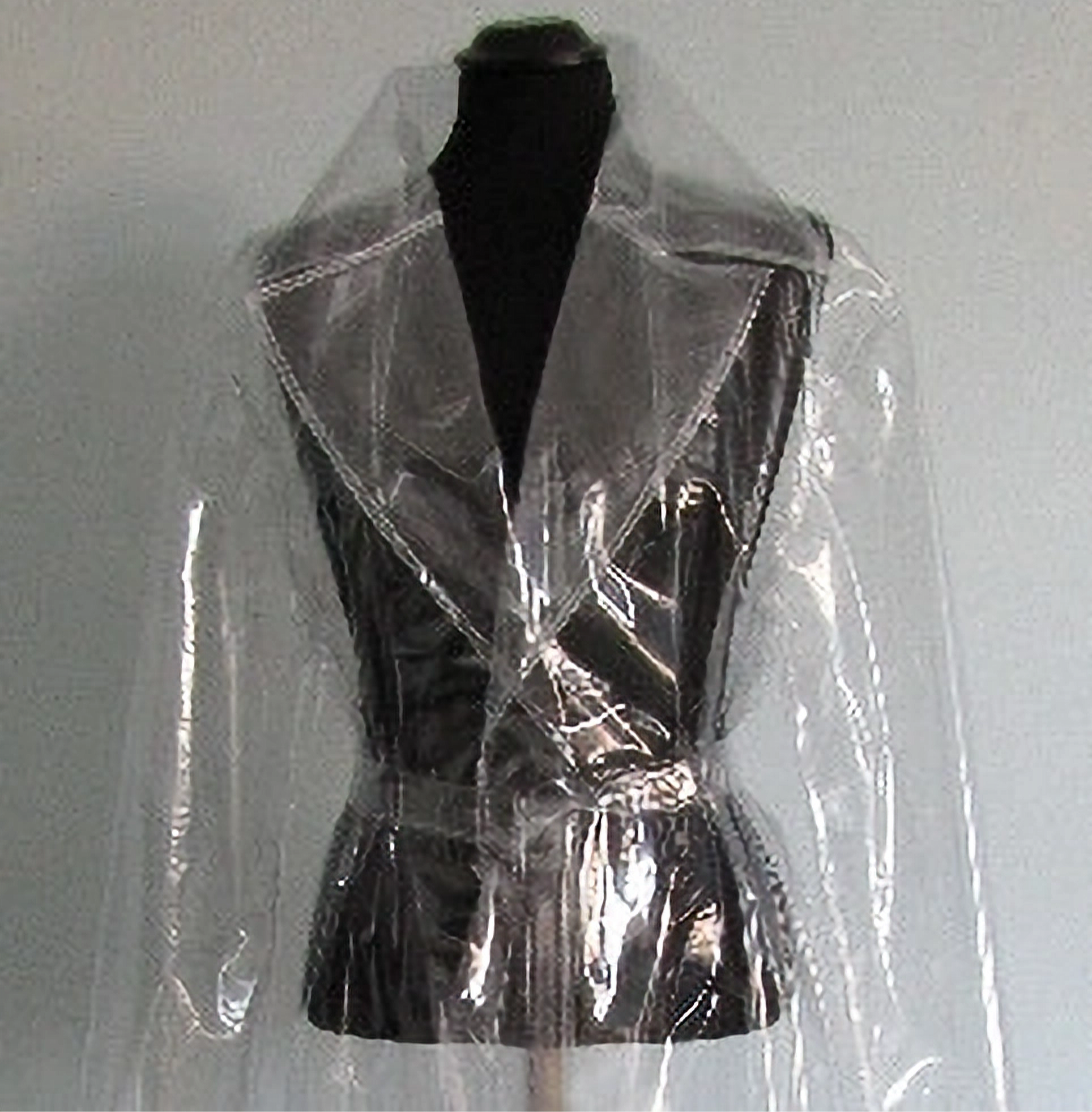 Transparent Vinyl Raincoat