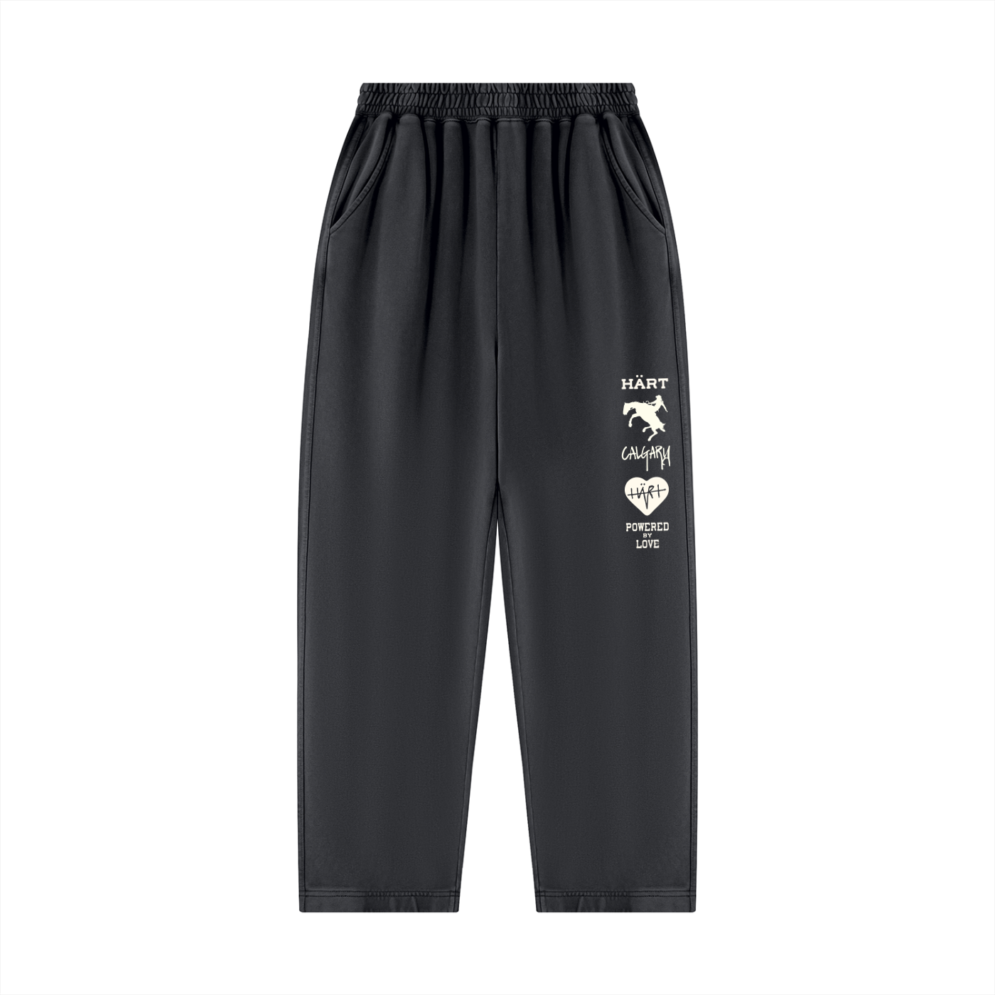 I♥YYC Washed Härt Bottoms