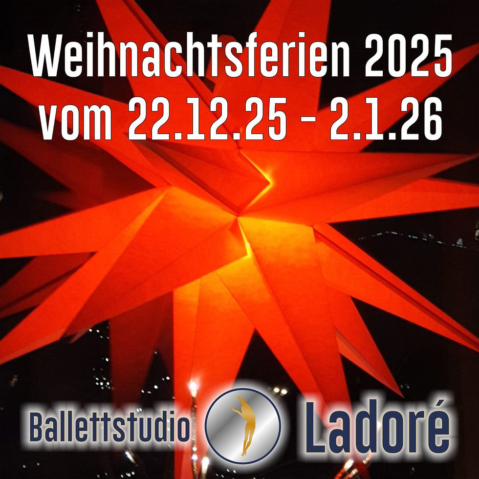 WEIHNACHTSFERIEN 2025