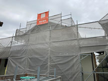 熊本市南区城南町 足場仮設