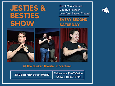 Jest Improv's Second Saturday Improv Comedy Show: Jesties & Besties!