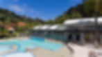 Piscinas externas e coberta